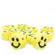 Katsuki kralen 10mm Smiley Yellow